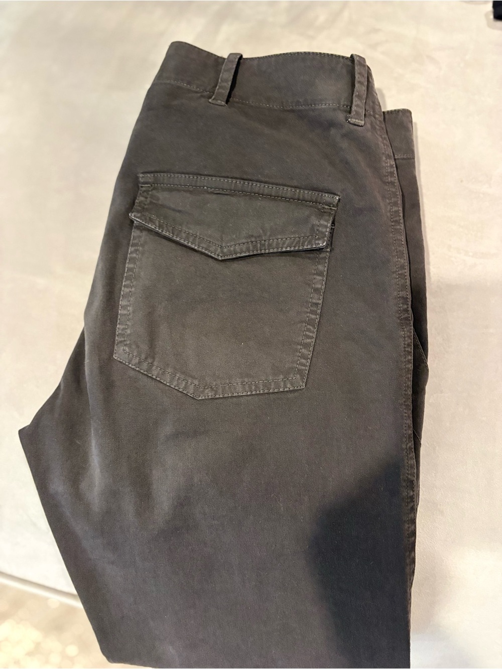 Nili Lotan Cropped Military Pant - Black Size 4 - Picture 2 of 7